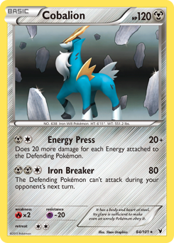 Pokemon Noble Victories Cobalion - 84