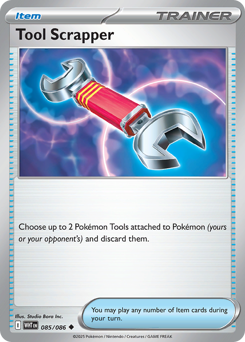 Pokemon White Flare Tool Scrapper - 85