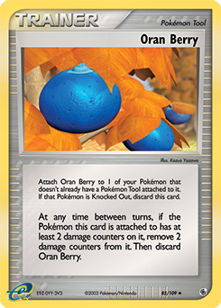 Pokemon Ruby & Sapphire Oran Berry - 85
