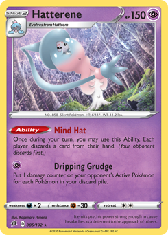 Pokemon Rebel Clash Hatterene - 85