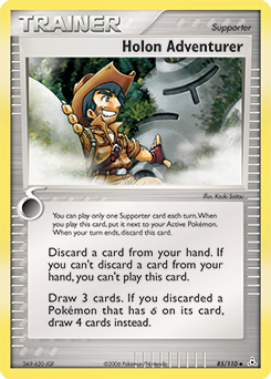 Pokemon Holon Phantoms Holon Adventurer - 85