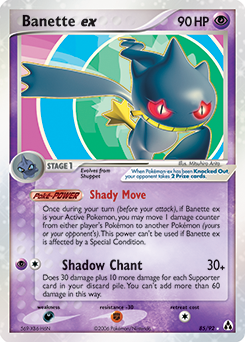Pokemon Legend Maker Banette ex - 85