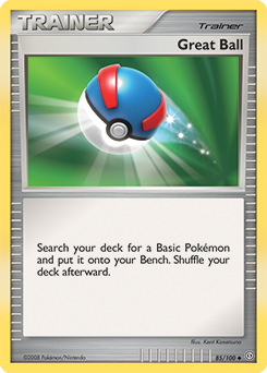Pokemon Stormfront Great Ball - 85
