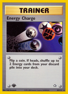 Pokemon Neo Genesis Energy Charge - 85