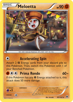 Pokemon BREAKthrough Meloetta - 85
