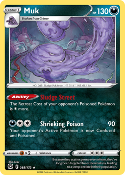Pokemon Brilliant Stars Muk - 85