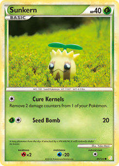 Pokemon HeartGold & SoulSilver Sunkern - 85