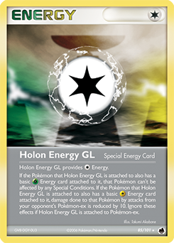 Pokemon Dragon Frontiers Holon Energy GL - 85