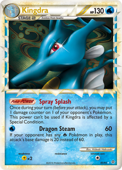 Pokemon HS—Unleashed Kingdra - 85
