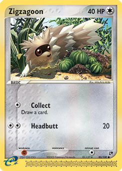 Pokemon Sandstorm Zigzagoon - 85