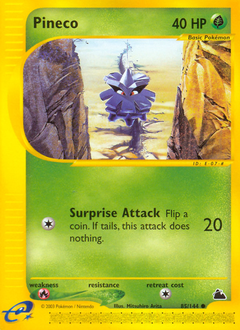 Pokemon Skyridge Pineco - 85