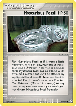 Pokemon Power Keepers Mysterious Fossil - 85