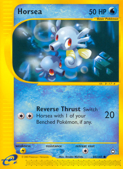 Pokemon Aquapolis Horsea - 85