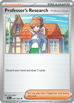 Pokemon Black Bolt Professor's Research - 85