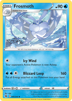 Pokemon Fusion Strike Frosmoth - 85
