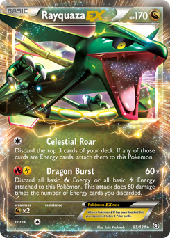 Pokemon Dragons Exalted Rayquaza-EX - 85