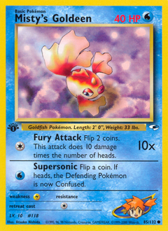Pokemon Gym Heroes Misty's Goldeen - 85