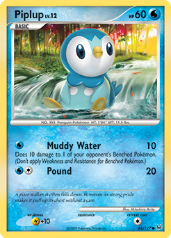 Pokemon Platinum Piplup - 85