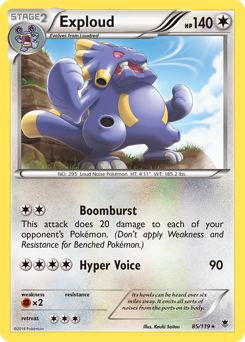 Pokemon Phantom Forces Exploud - 85