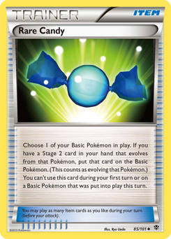 Pokemon Plasma Blast Rare Candy - 85