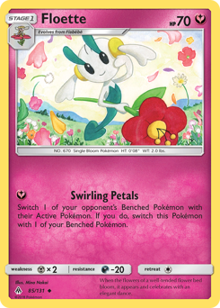 Pokemon Forbidden Light Floette - 85
