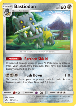Pokemon Ultra Prism Bastiodon - 85