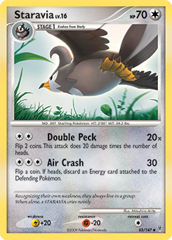 Pokemon Supreme Victors Staravia - 85