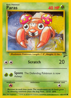 Pokemon Base Set 2 Paras - 85