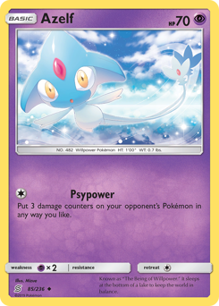 Pokemon Unified Minds Azelf - 85