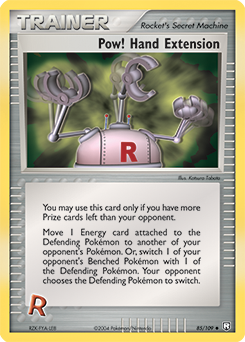Pokemon Team Rocket Returns Pow! Hand Extension - 85