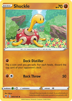 Pokemon Vivid Voltage Shuckle - 85