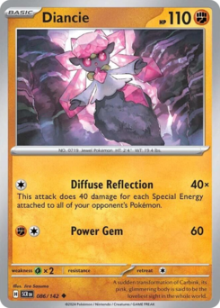 Pokemon Stellar Crown Diancie - 86