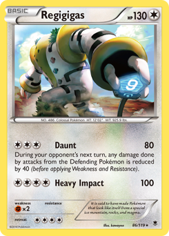 Pokemon Phantom Forces Regigigas - 86