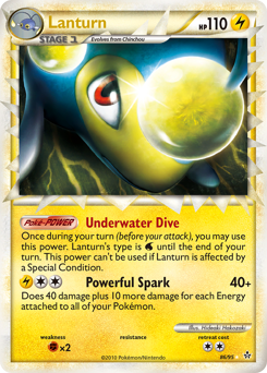 Pokemon HS—Unleashed Lanturn - 86