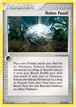 Pokemon Holon Phantoms Holon Fossil - 86
