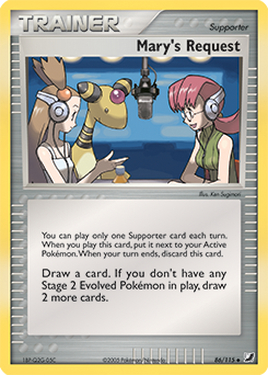 Pokemon Unseen Forces Mary's Request - 86