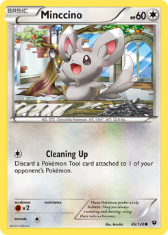 Pokemon Fates Collide Minccino - 86