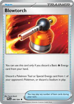 Pokemon Phantasmal Flames Blowtorch - 86
