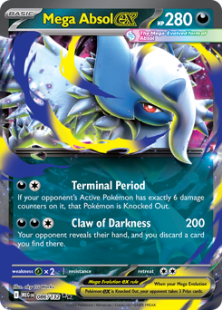 Pokemon Mega Evolution Mega Absol ex - 86