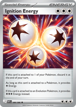 Pokemon White Flare Ignition Energy - 86