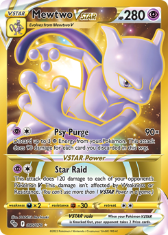 Pokemon Pokémon GO Mewtwo VSTAR - 86