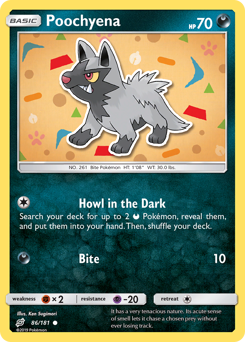 Pokemon Team Up Poochyena - 86