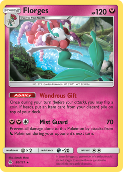 Pokemon Forbidden Light Florges - 86