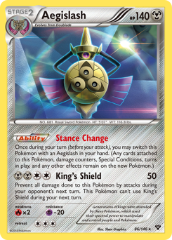 Pokemon XY Aegislash - 86