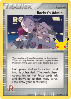 Pokemon Celebrations: Classic Collection Rocket's Admin. - 86