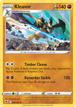 Pokemon Astral Radiance Kleavor - 86
