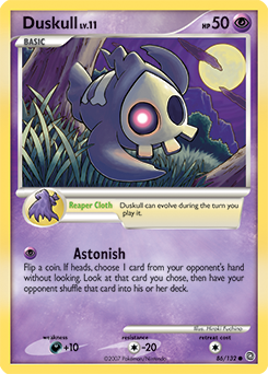 Pokemon Secret Wonders Duskull - 86