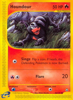 Pokemon Aquapolis Houndour - 86