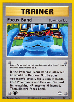 Pokemon Neo Genesis Focus Band - 86