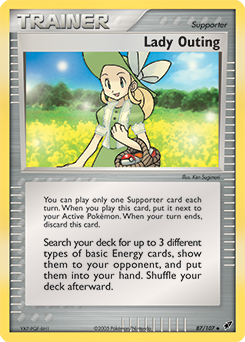 Pokemon Deoxys Lady Outing - 87